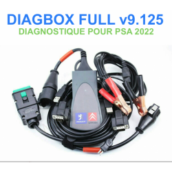 Diagbox Full Chip 9.125/9.91 - Diagnostic Peugeot Citroën DS Opel