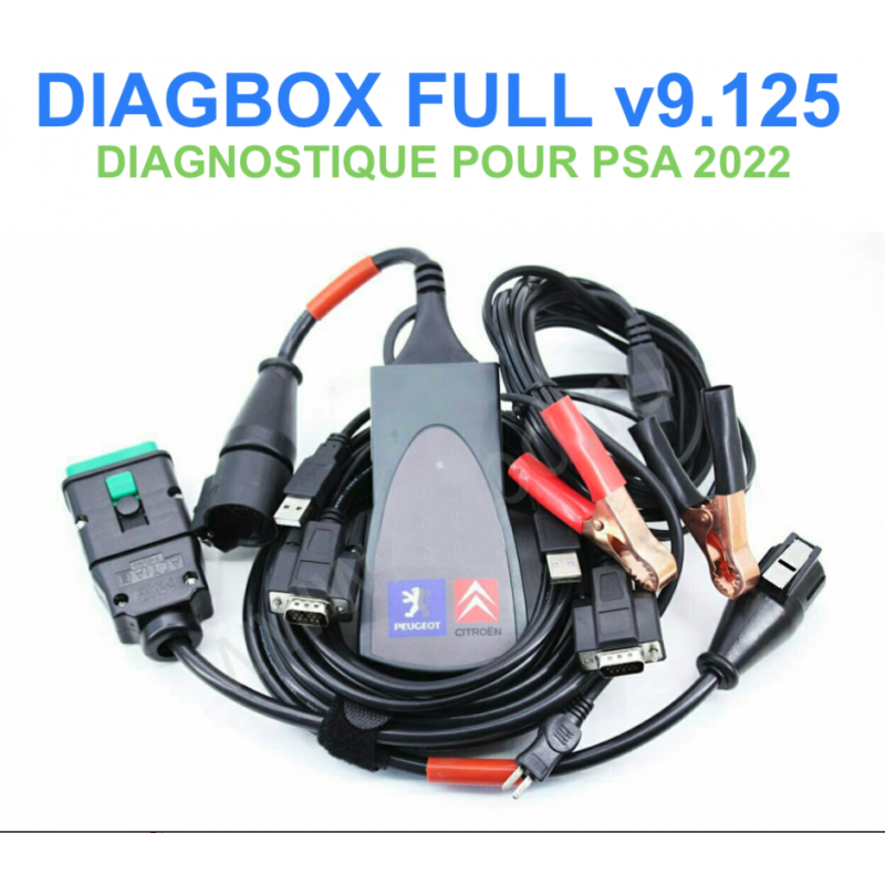 Valise diagnostic auto pour Peugeot et Citroën 