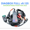 Diagbox Full Chip 9.125/9.91 - Diagnostic Peugeot Citroën DS Opel