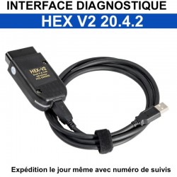 INTERFACE VAGCOM VCDS HEX V2